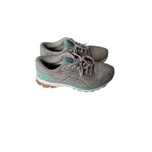 Asics Womens Shoes Size 9 GT 1000 Duomax Flytefoam Gray Teal